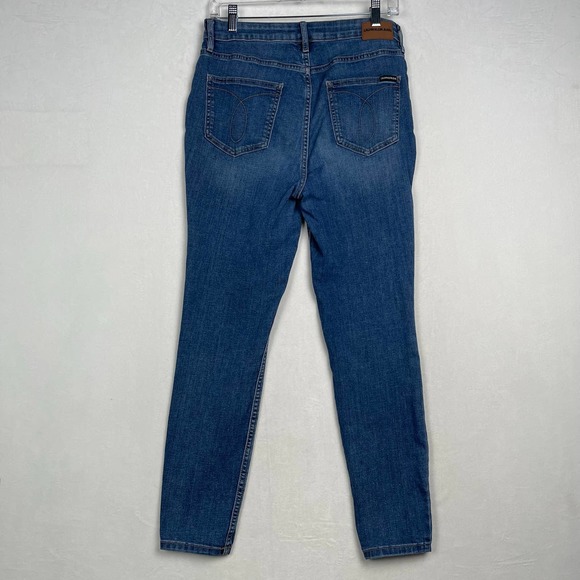 Calvin Klein Jeans Repreve Strait Leg Mid Rise Stretch Medium Wash SZ 10 30Waist - Picture 3 of 13